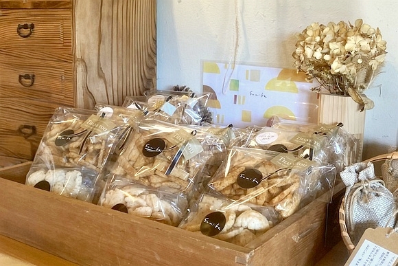 店頭販売の写真